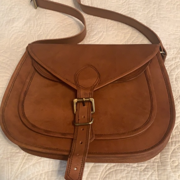 Handmade leather bag 👜 - Picture 3 of 8